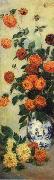 Claude Monet Dahlias USA oil painting reproduction